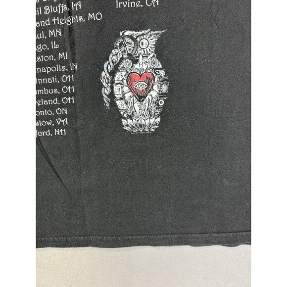 Vintage Y2K Incubus Band Tee Rare Black Shirt Album Tour Concert Medium Promo - Picture 14 of 16